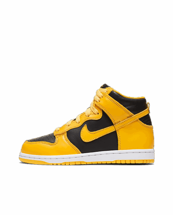 Nike Dunk High Black Varsity Maize (PS)